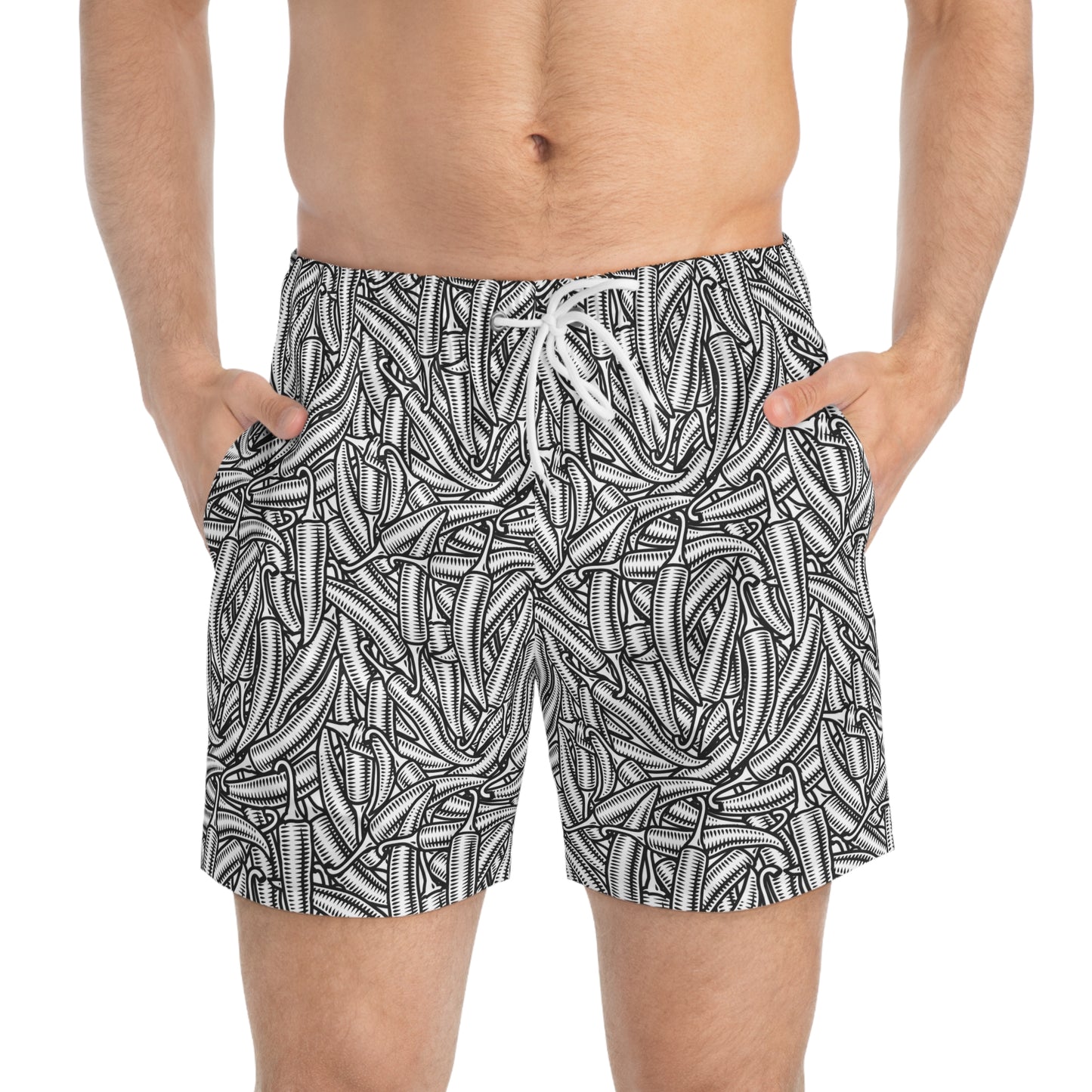 Add a little heat at the beach - Swim Trunks