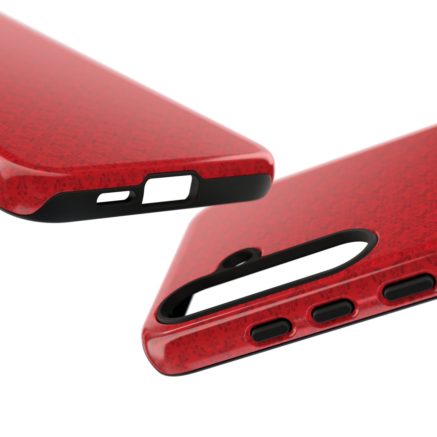 Vibrant Kaleidoscope - Red - Scarlet - Tough Cases