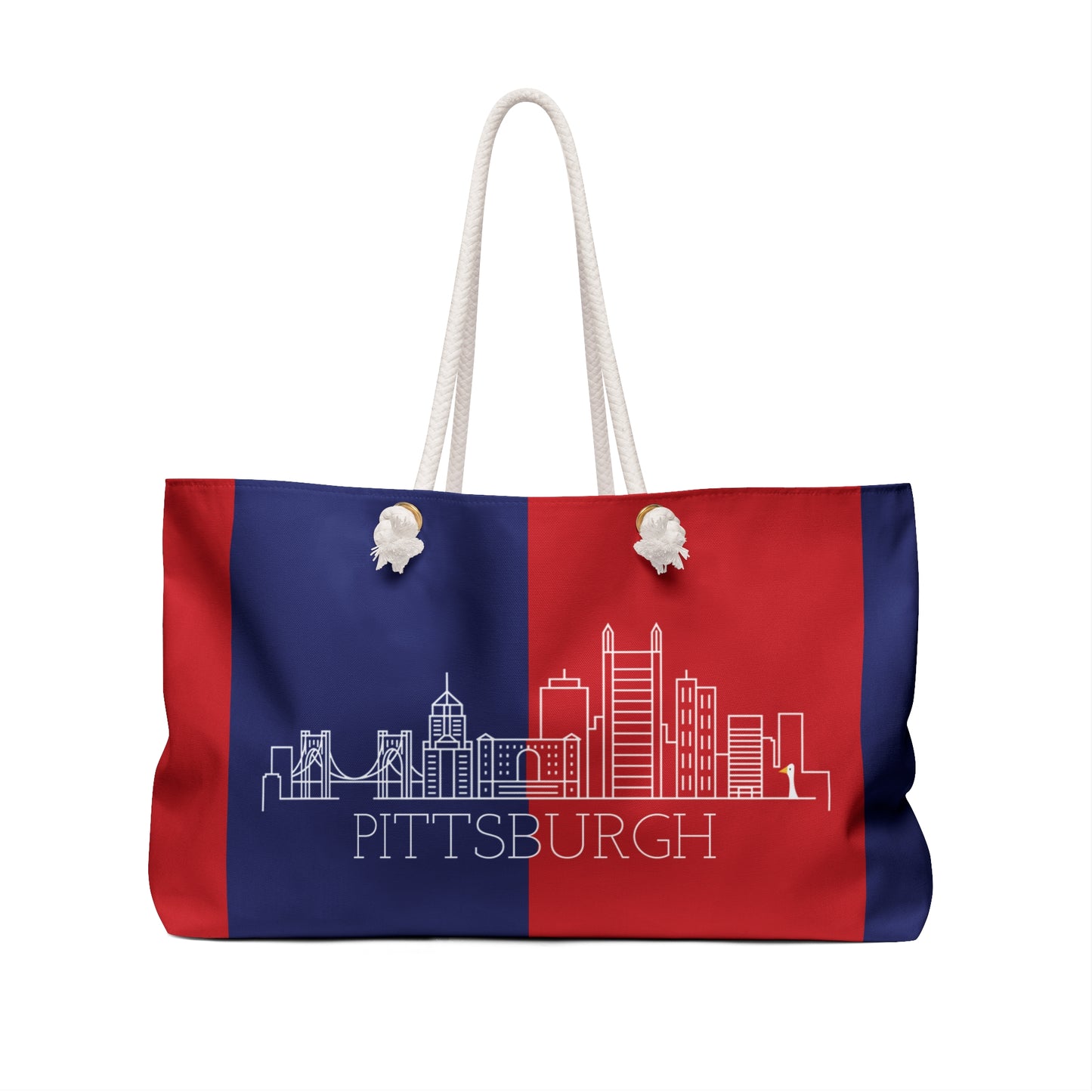 PIttsburgh - Red White and Blue City series - Weekender Bag