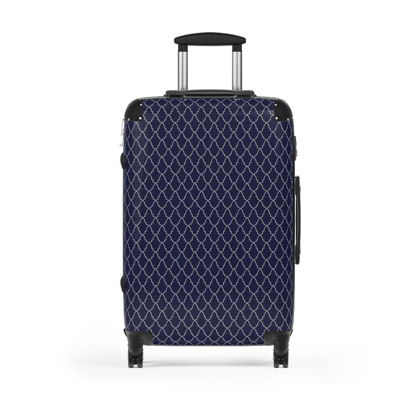 Moroccan Prints - Dark Blue - Suitcase