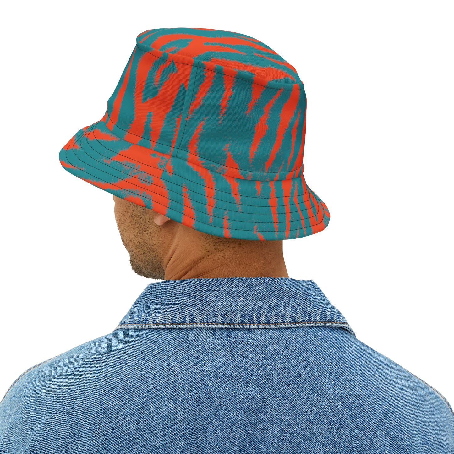 If swimming mammals could have stripes - Bucket Hat (AOP)