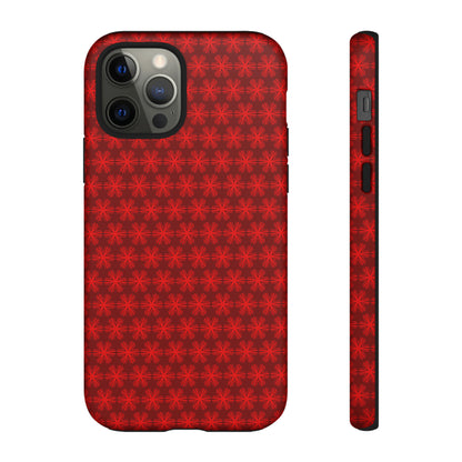 Red V Star Pattern - Tough Cases