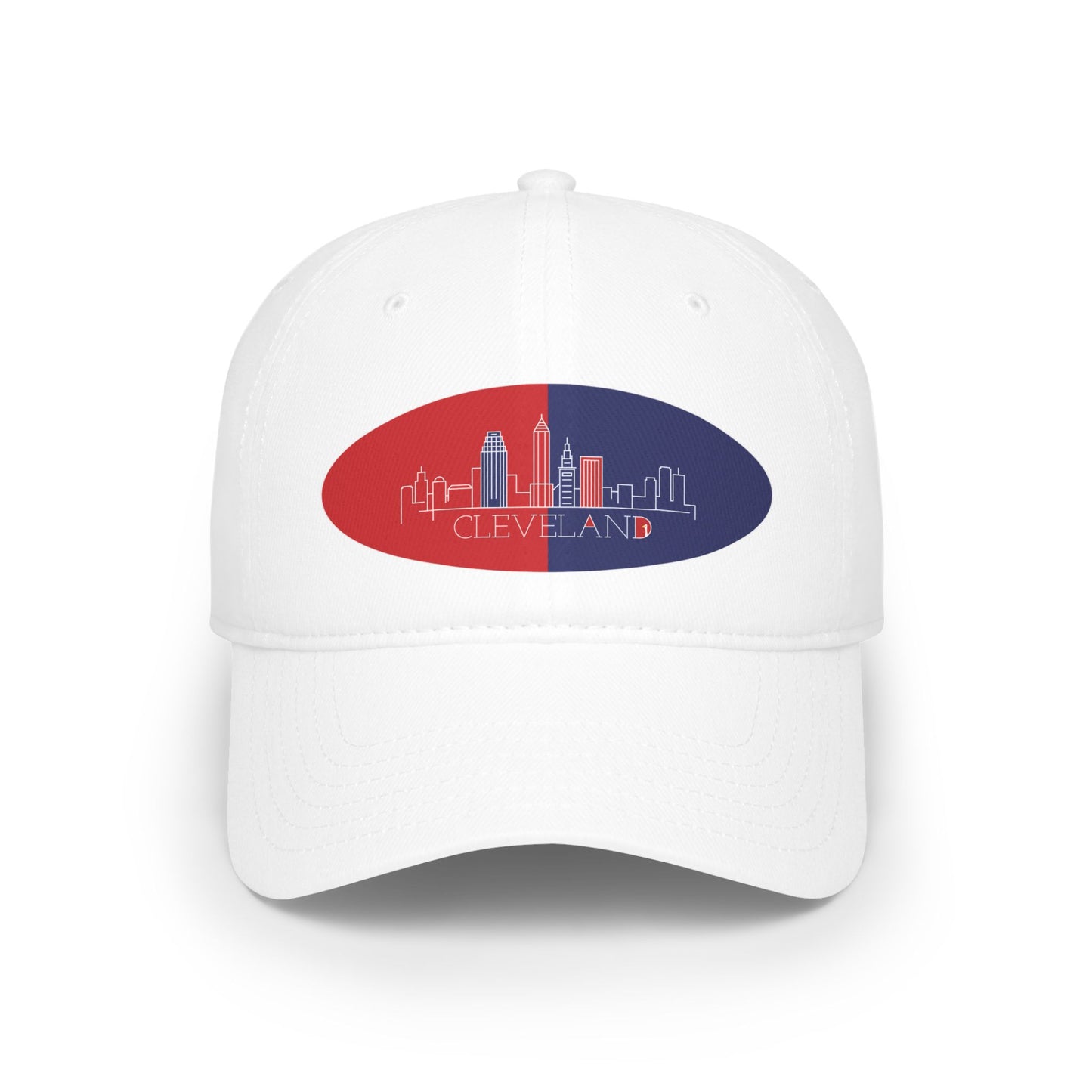 Cleveland - Red White and Blue City series - Low Profile Baseball Cap