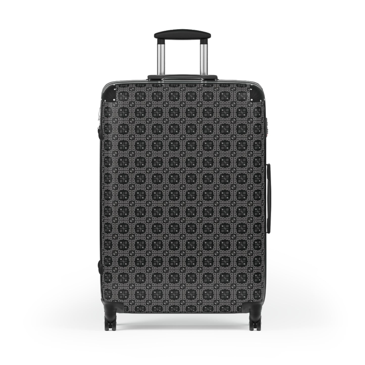 Letter Art - B - Gray - Black - Suitcases