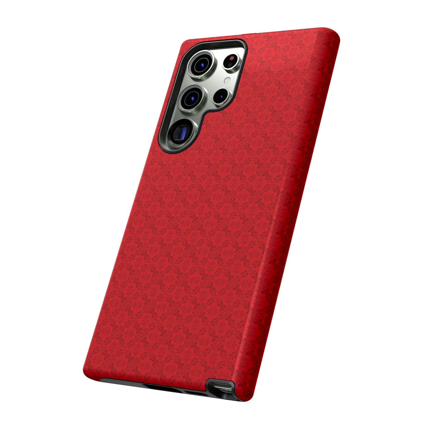 Vibrant Kaleidoscope - Red - Scarlet - Tough Cases