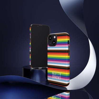 Pride - Stripes - Logo - Tough Cases