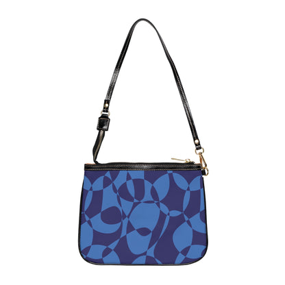 Sapphire Swirl - Azure - Small Shoulder Bag