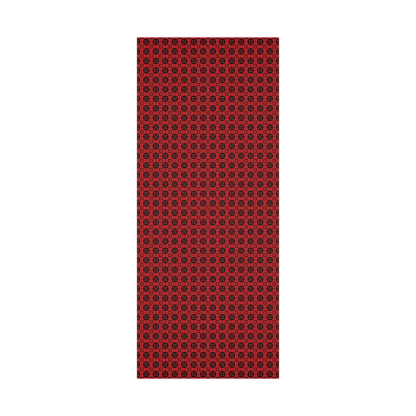 Gift Wrap Papers - Letter Art - B - Red - Black