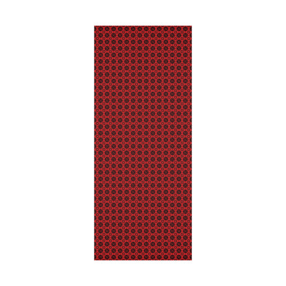 Gift Wrap Papers - Letter Art - B - Red - Black