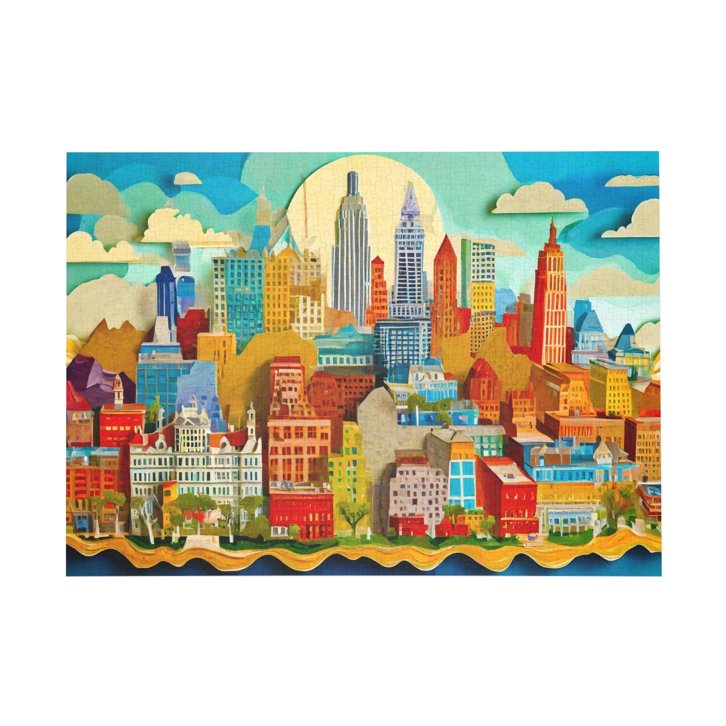 Cityscape1 - Puzzle (500, 1000-Piece)