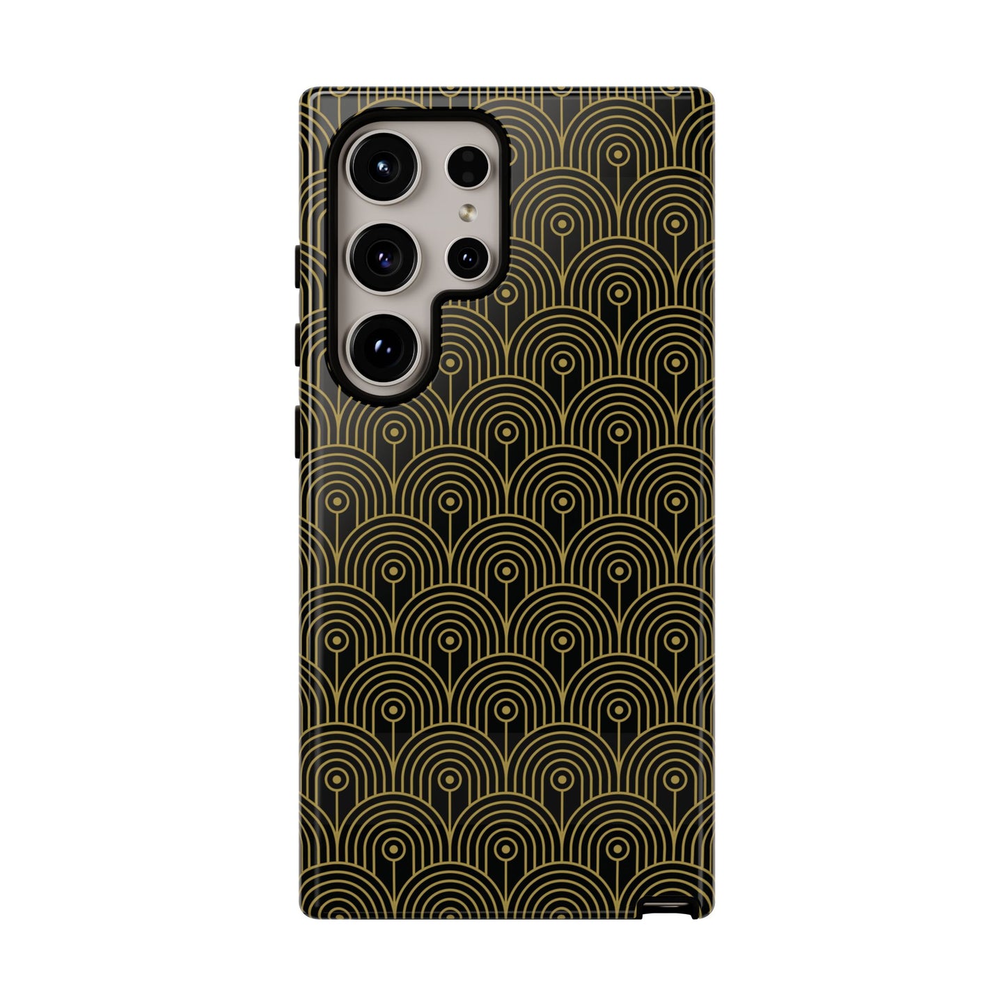 Art Deco 10 - Black 000000 - Tough Cases