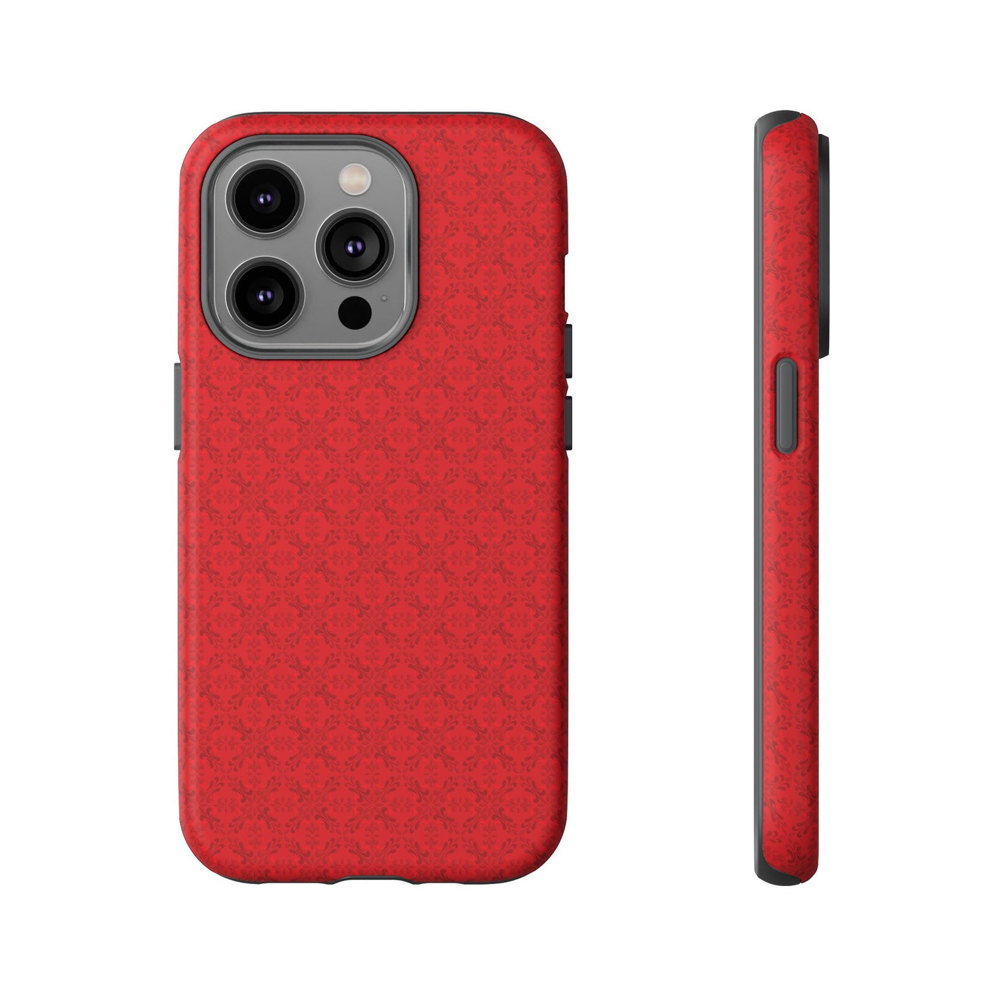 Vibrant Kaleidoscope - Red - Scarlet - Tough Cases