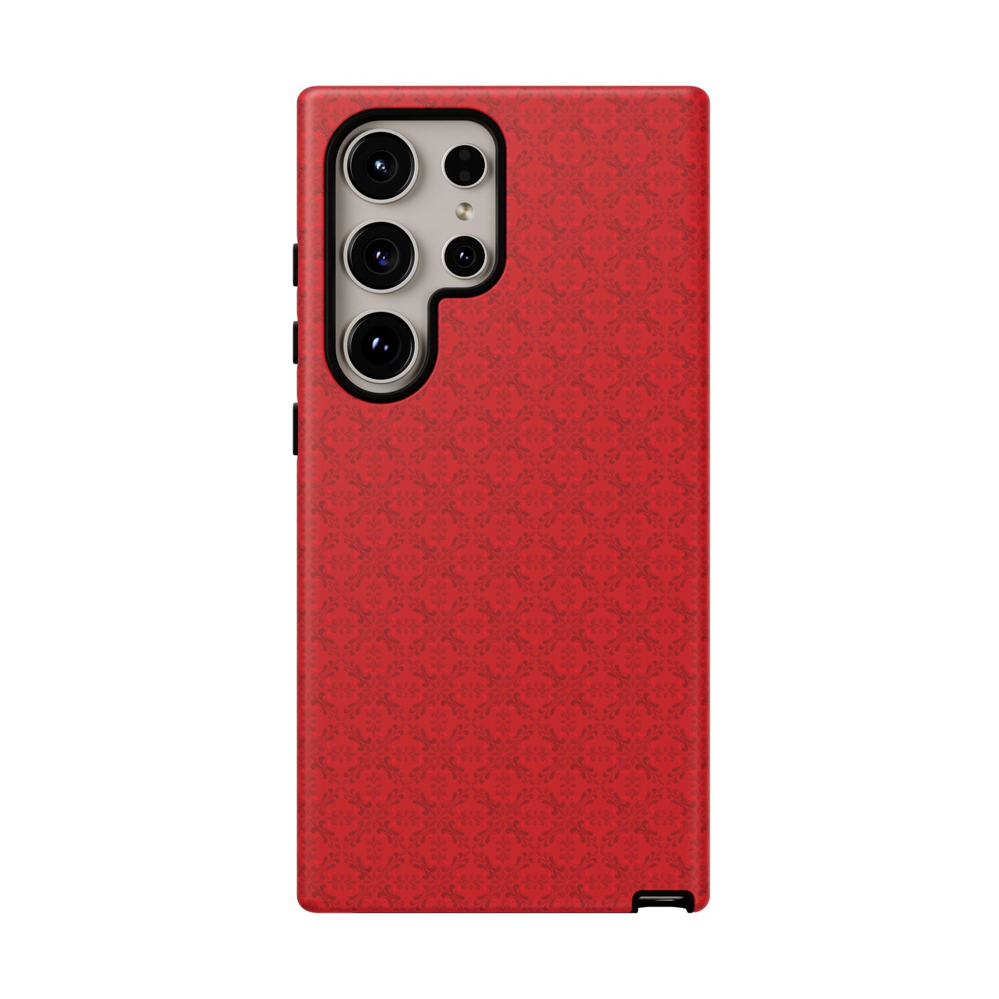 Vibrant Kaleidoscope - Red - Scarlet - Tough Cases