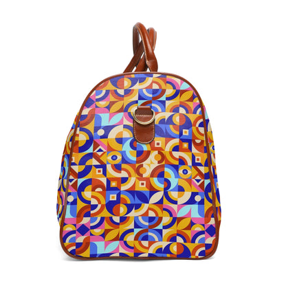 Bold Geometric print - Waterproof Travel Bag