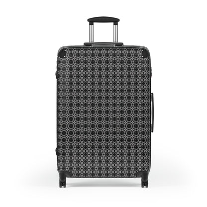 Letter Art - A - Gray - Black - Suitcases