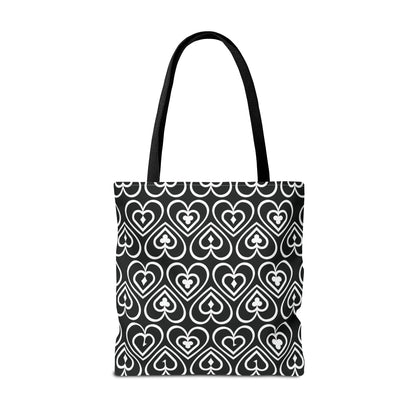 Ducks in the Deck - White - Black 000000 - Tote Bag