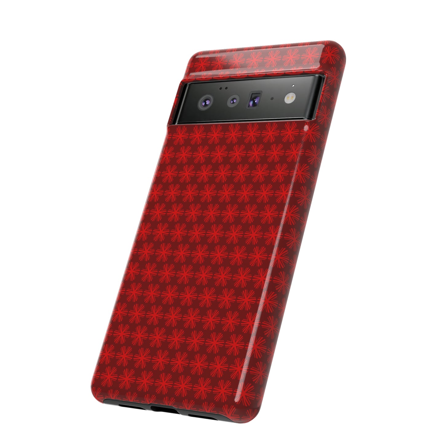 Red V Star Pattern - Tough Cases