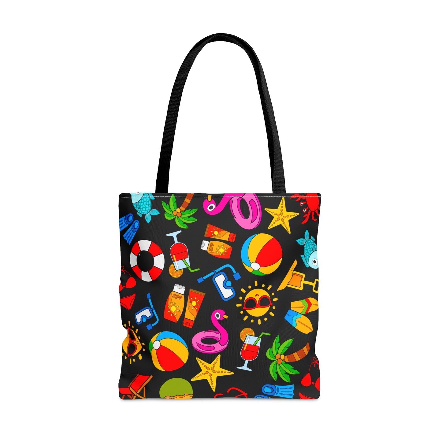 Summer Vibes - Black 000000 - Tote Bag