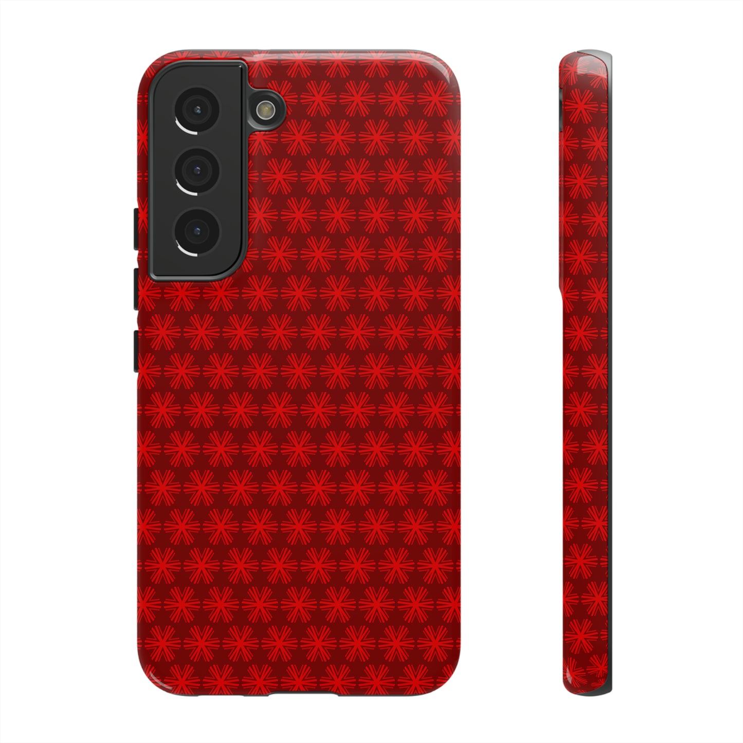 Red V Star Pattern - Tough Cases