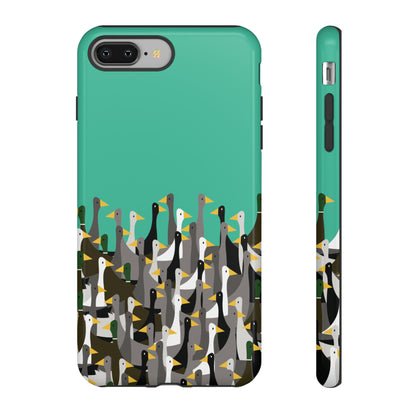 That is a LOT of ducks -Turquoise 12d3ad - Tough Cases