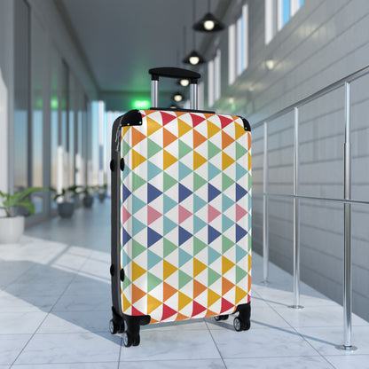 Colorful Triangles - Suitcase