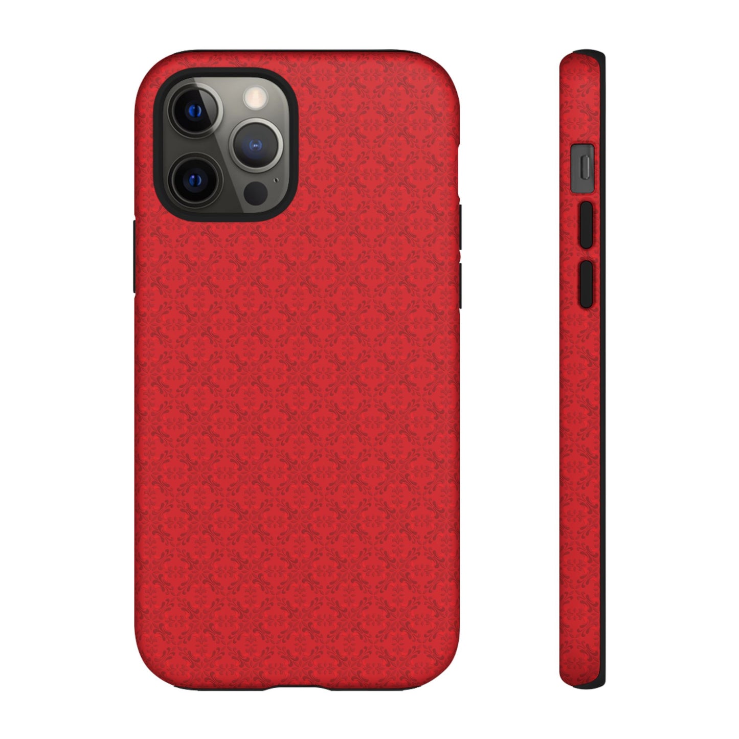 Vibrant Kaleidoscope - Red - Scarlet - Tough Cases