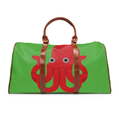 BIG Octopus - Bright Apple Green 56BD00 - Waterproof Travel Bag