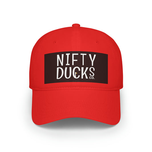 Nifty Ducks Co. Logo2 - Low Profile Baseball Cap