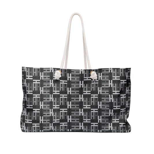 Letter Art - H - Small Print - Weekender Bag