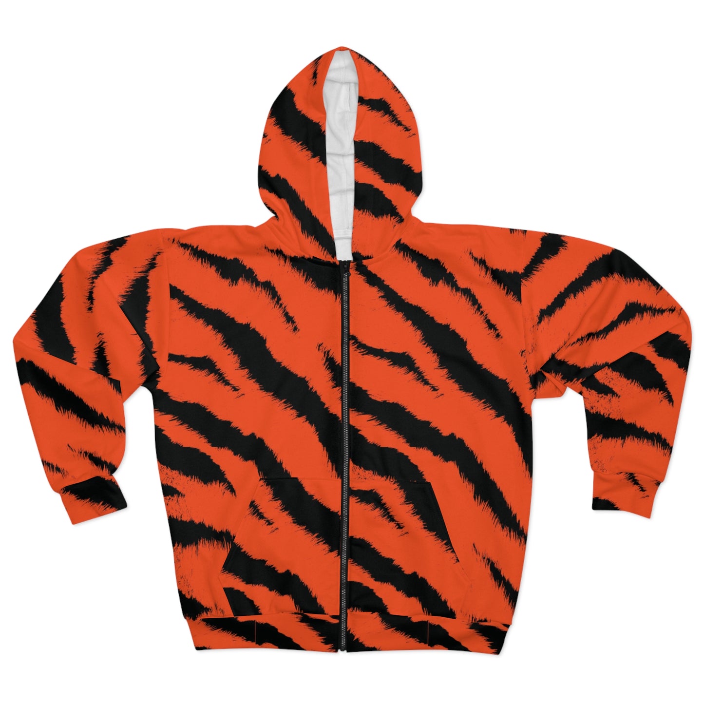 Stay warm like a Bengal - Unisex Zip Hoodie