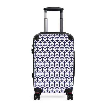 Anchors Away - Blue - White - Suitcases