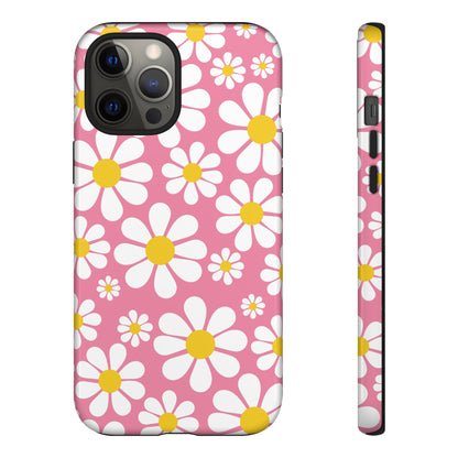 Daisies - Baby Doll Pink F88CAE- Tough Cases