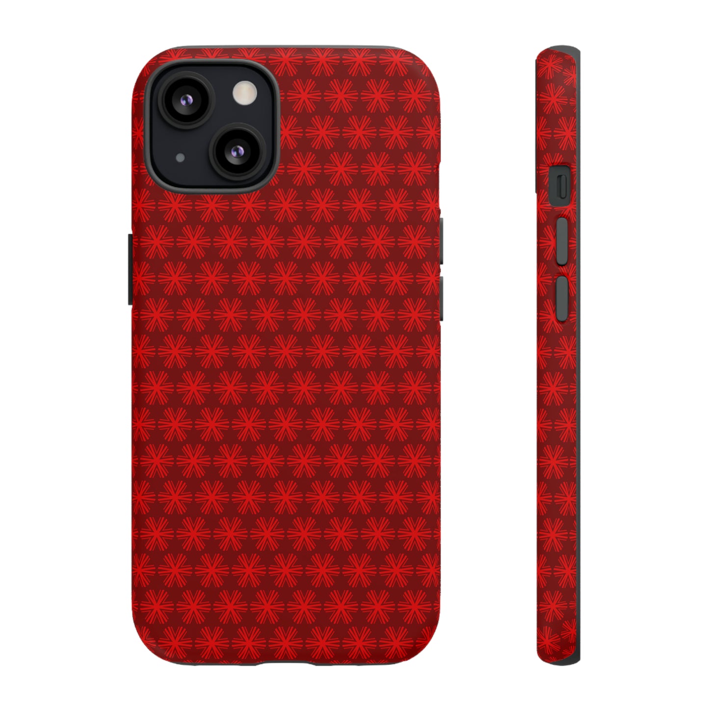 Red V Star Pattern - Tough Cases