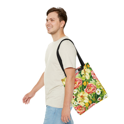 Peonies and Lilies - Tote Bag