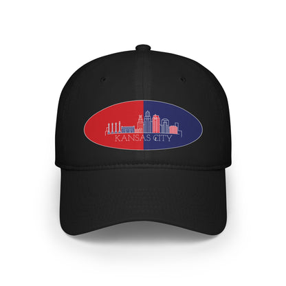 Kansas City - Red White and Blue City series - Low Profile Baseball Cap