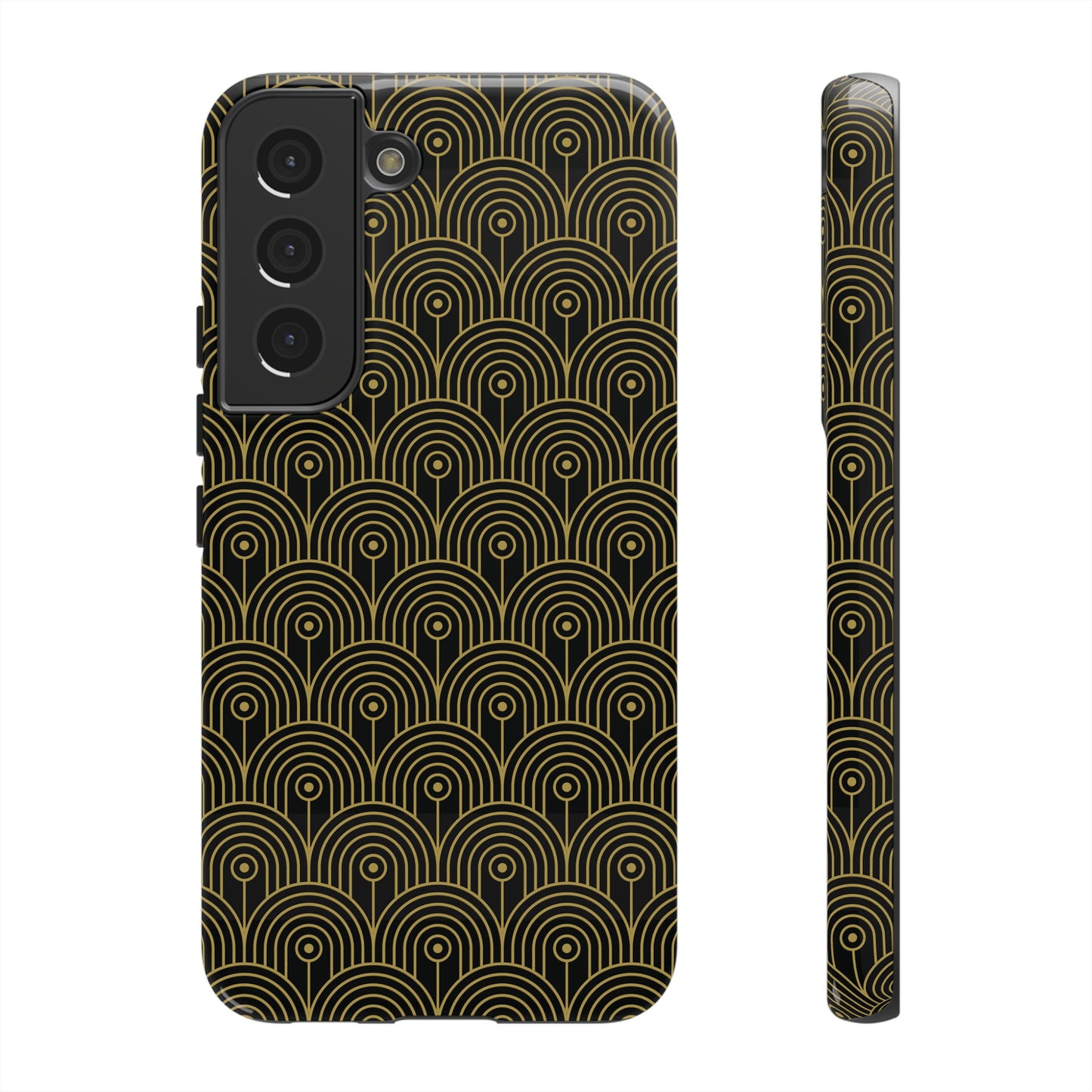 Art Deco 10 - Black 000000 - Tough Cases