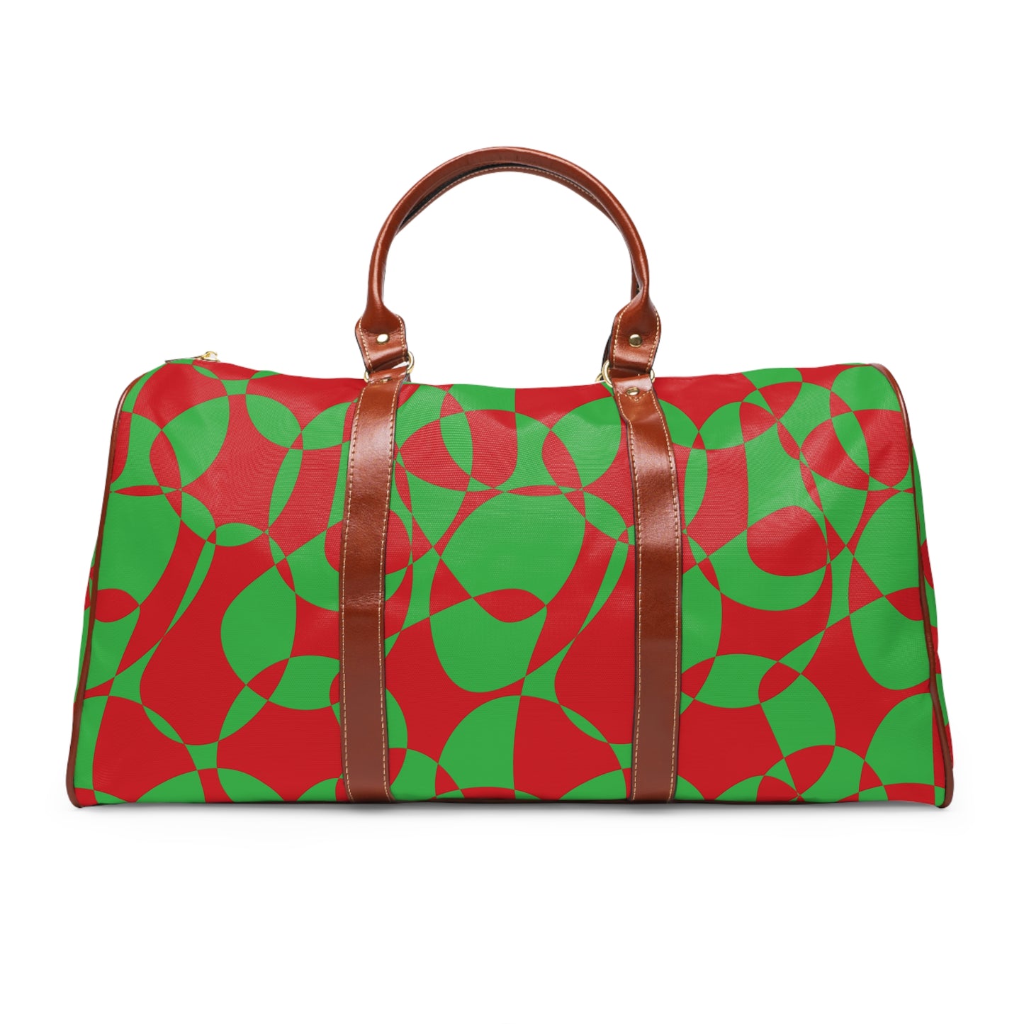 Scarlet Symphony - Lime Green - Waterproof Travel Bag