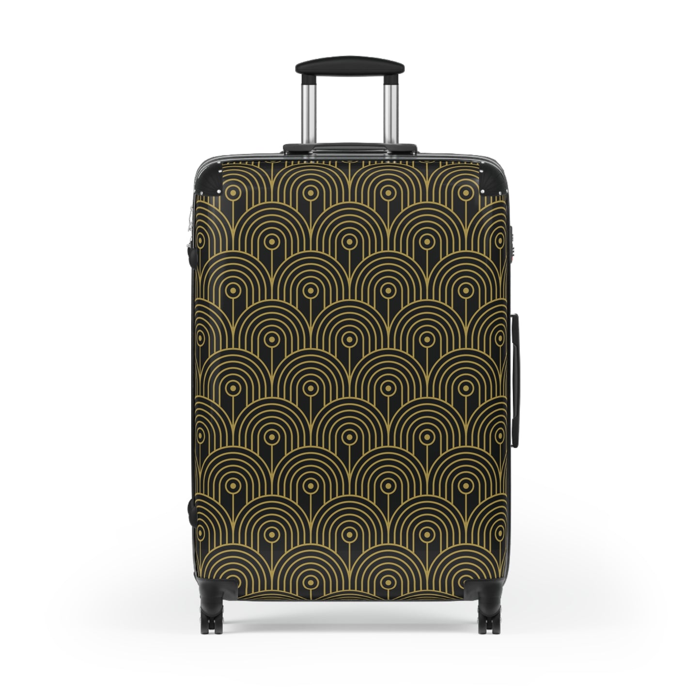 Art Deco 10 - Black 000000 - Suitcase