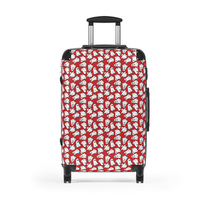 Boo - Ghosts - Halloween - Scarlet de0000 - Suitcase