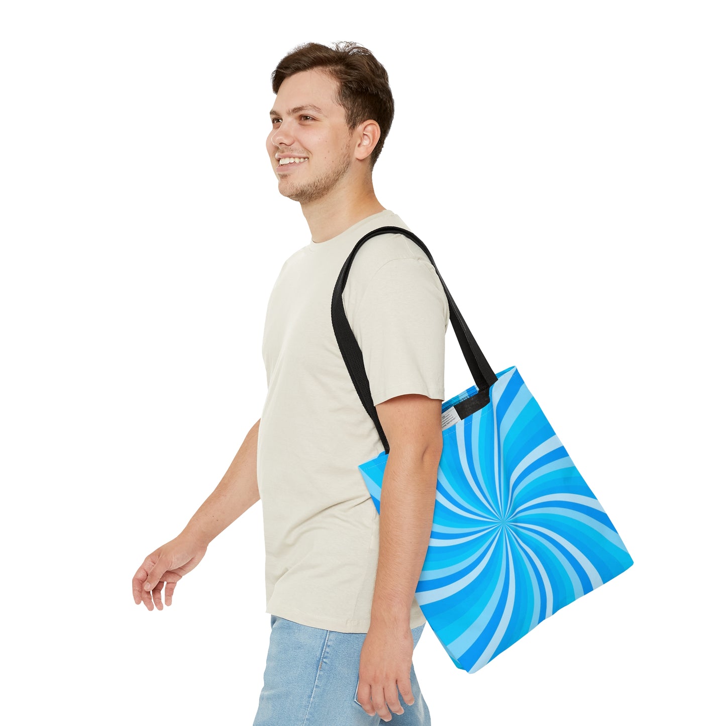 Blue Pinwheel - Tote Bag