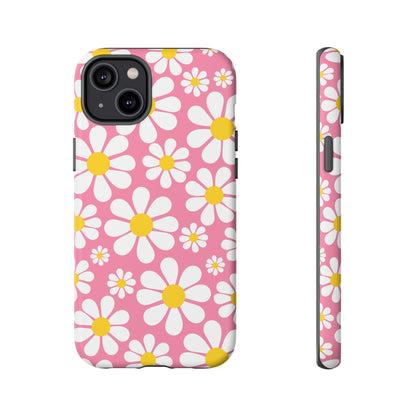 Daisies - Baby Doll Pink F88CAE- Tough Cases