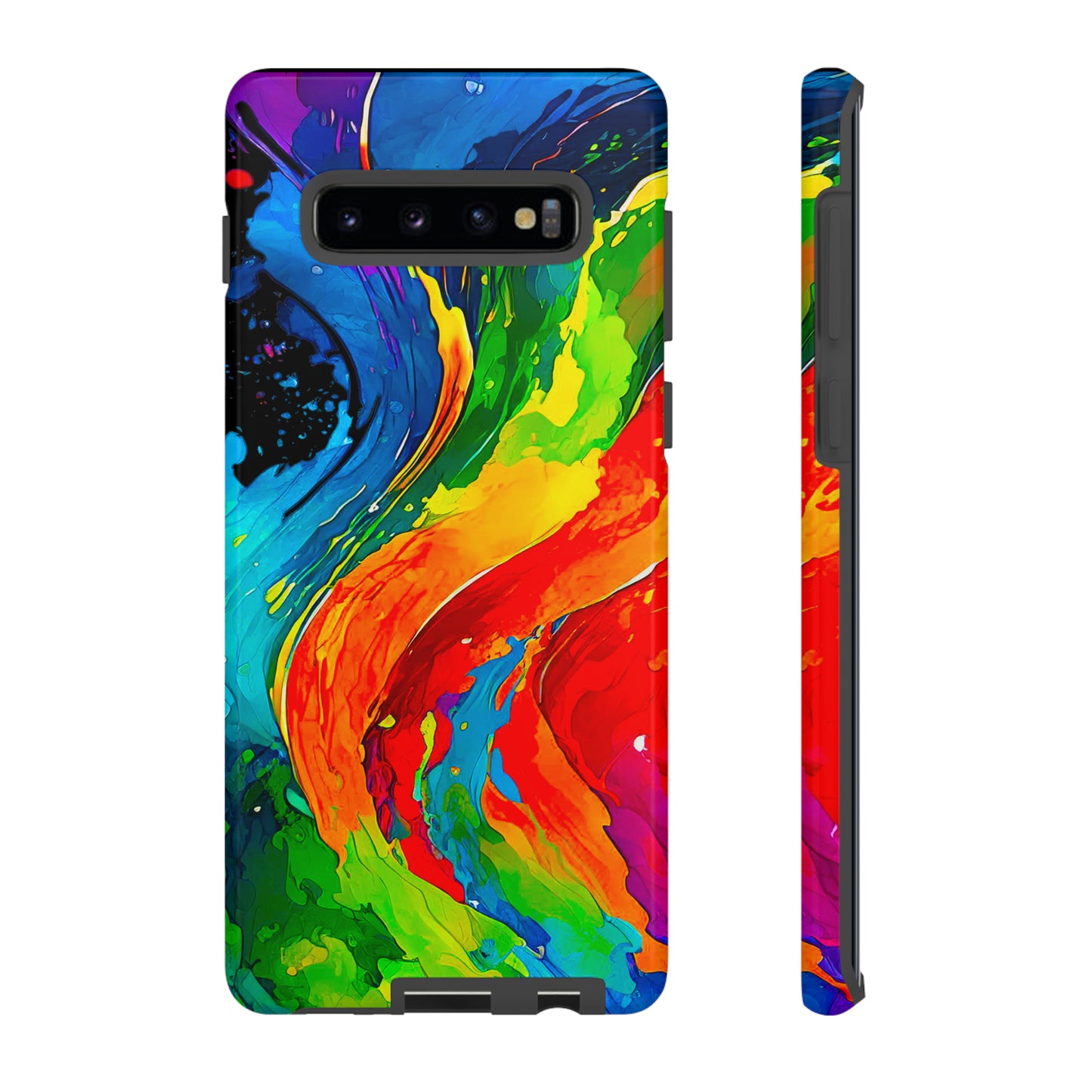 Color Splash - Black 000000 - Tough Cases