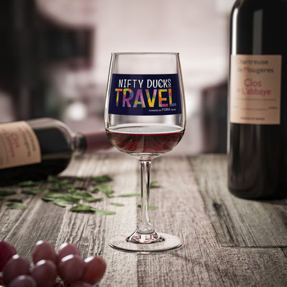 Nifty Ducks Co Travel - Wine Glass, 12oz