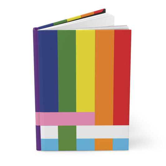 All in this together - Pride - Hardcover Journal Matte