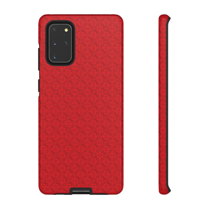 Vibrant Kaleidoscope - Red - Scarlet - Tough Cases