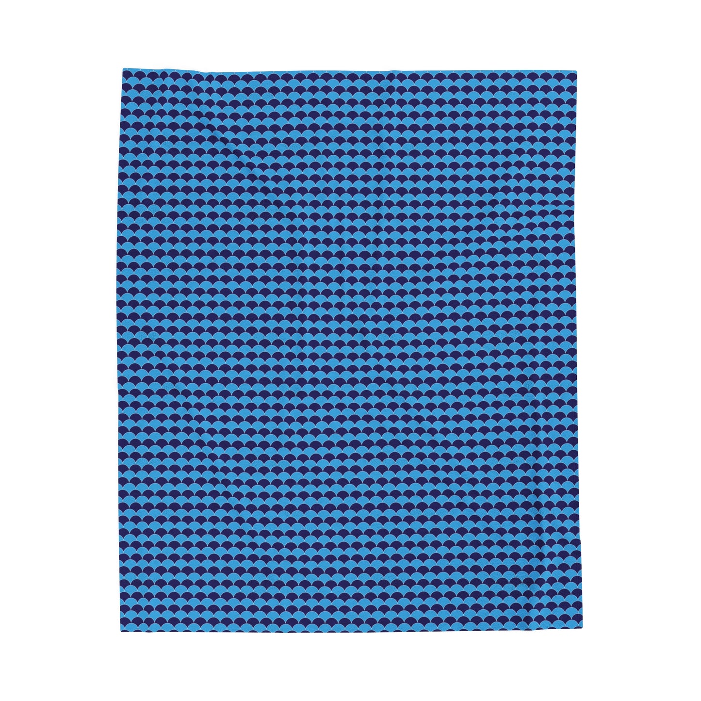 Blue Fana - Velveteen Plush Blanket