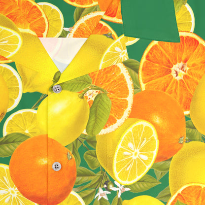 Summer Citrus - Men's Hawaiian Shirt