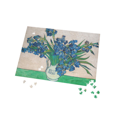 Irises - 1890 - van Gogh - Puzzle (500, 1000-Piece)