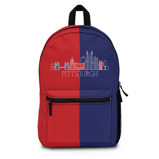 PIttsburgh - Red White and Blue City series - Backpack