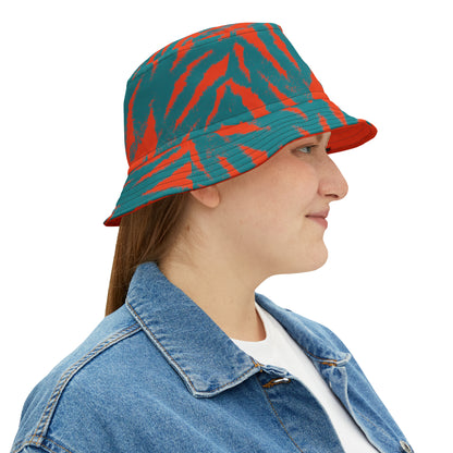 If swimming mammals could have stripes - Bucket Hat (AOP)